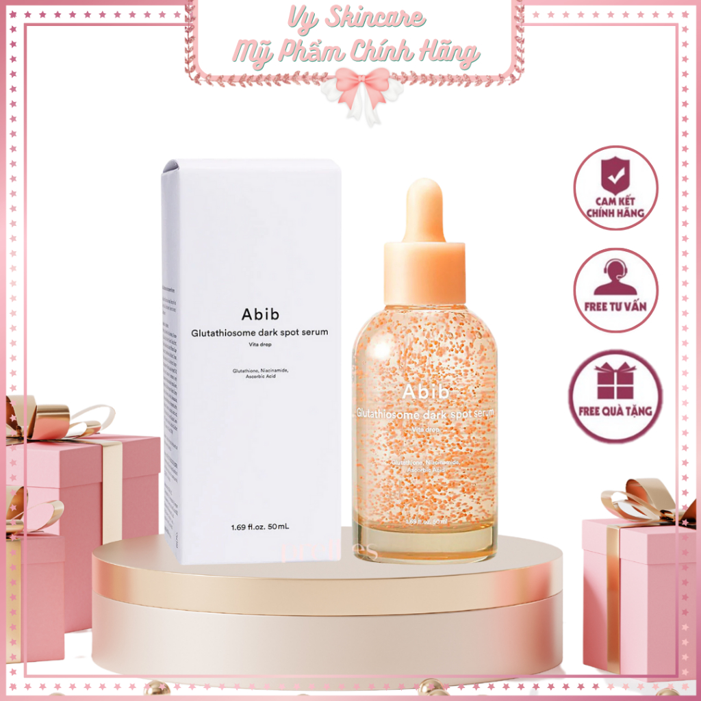 Tinh chất ABIB dưỡng sáng da, mờ thâm Glutathiosome dark spot serum Vita drop 50ml