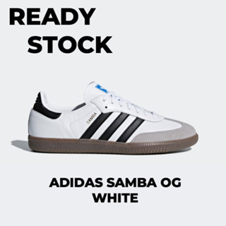 Giày Thể Thao AD Samba OG White Trắng Sọc Đen Phong Cách Cổ điển Vintage Phù Hợp Cả Nam Và Nữ Clever Man Store