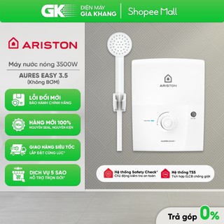  AURES EASY 3.5 - Máy Nước Nóng Trực Tiếp Ariston  Công Suất 3500W | Không Bơm   Freeship HCM  
