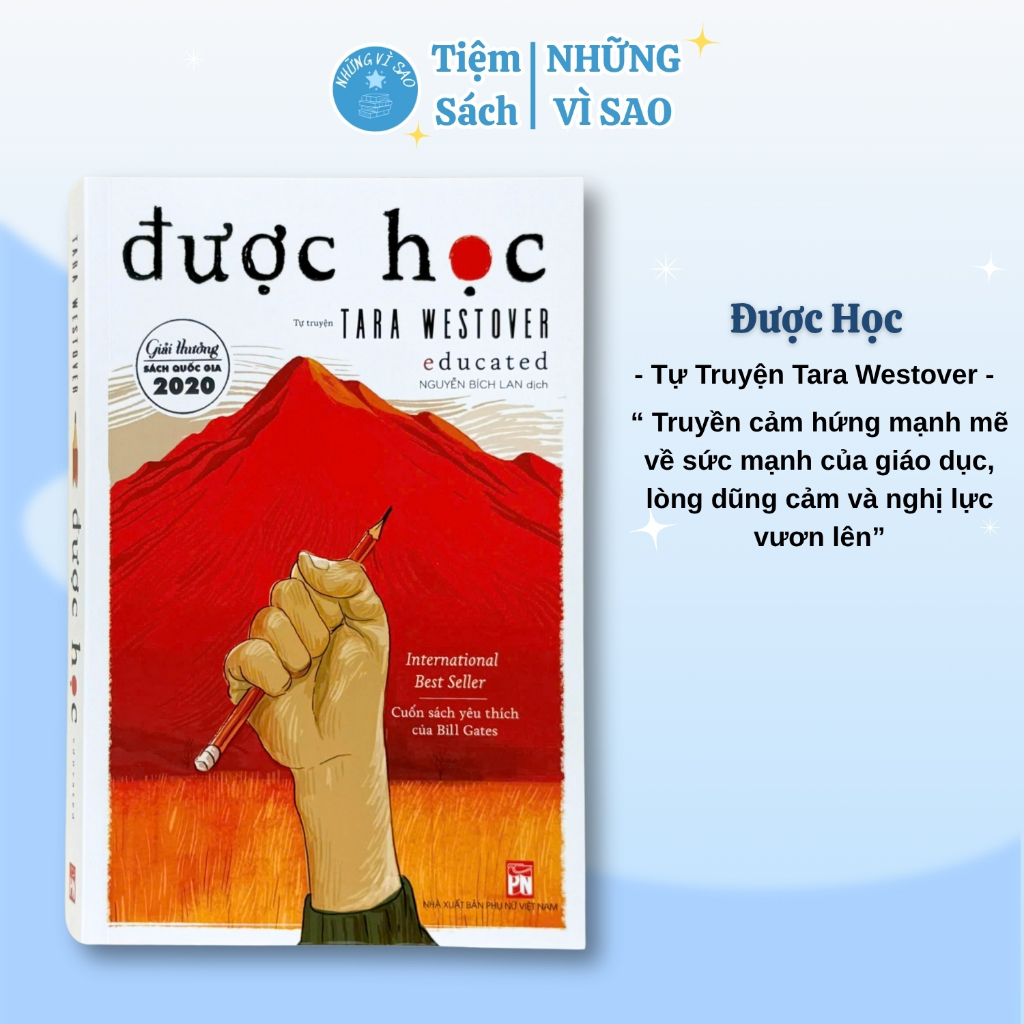 Sách Được Học - Tự Truyện Tara Westover - Bìa Mềm