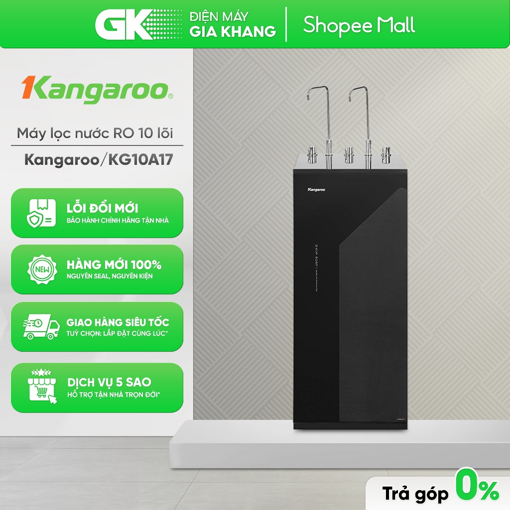 KG10A17 Máy Lọc Nước Kangaroo Hydrogen Infinity Nóng [Freeship HCM]