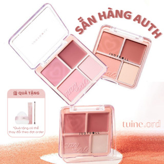   HỎA TỐC  Phấn má Judydoll 4 ô Má hồng và bắt sáng Tự Nhiên Làm Sáng Gương mặt Cho Mọi Tone Da 9g 