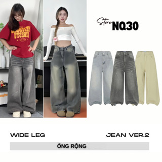 Quần Jean Grey Spray-Painted Ver3 Dài Fold Series Calem.Club chất liệu Denim form UNISEX phong cách Whose trẻ trung năng