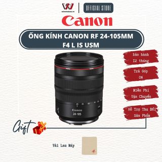  Ống kính Canon RF 24-105mm F4 L IS USM l RF24105 F4 l RF 24105 F4 - Hàng Chính Hãng 