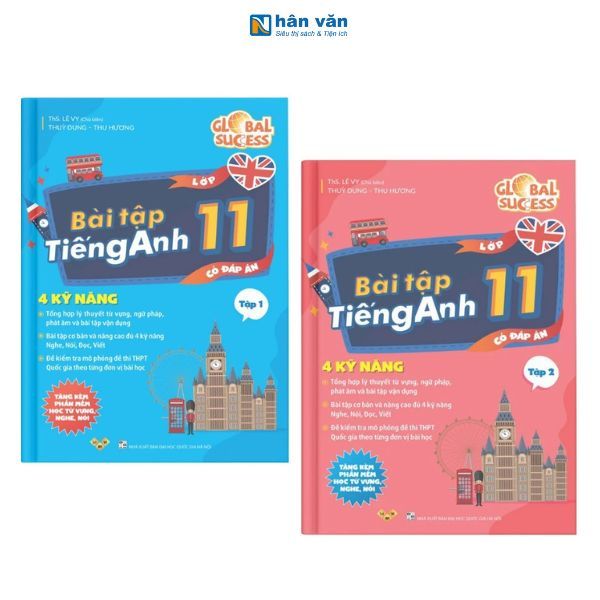 Global Success - Bài Tập Tiếng Anh 11 - Tập 1/Tập 2 (Có Kèm Theo Đáp Án)
