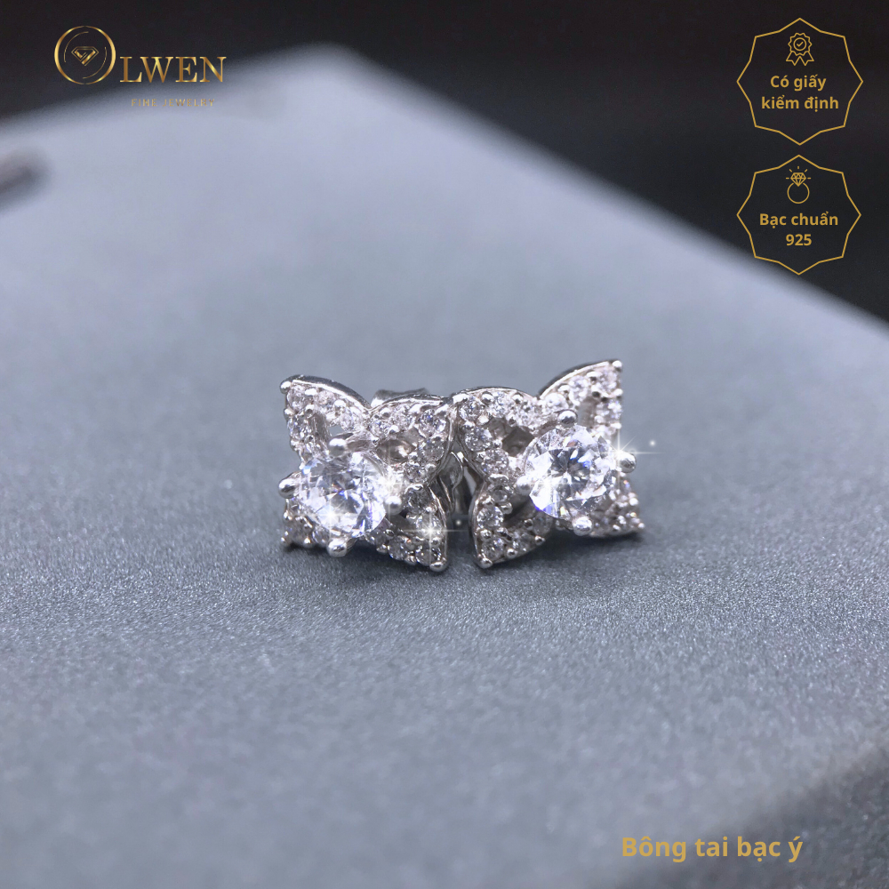 BÔNG TAI BẠC Ý - OLWEN FINE JEWELRY - 59292