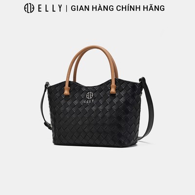 Túi xách nữ da thật ELLY ET205 túi xách tay đeo chéo cao cấp chính hãng
