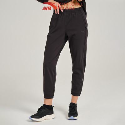 ANTA Nữ Advanced Run Quần dài thể thao len Knitted Track Pants 1624D5302