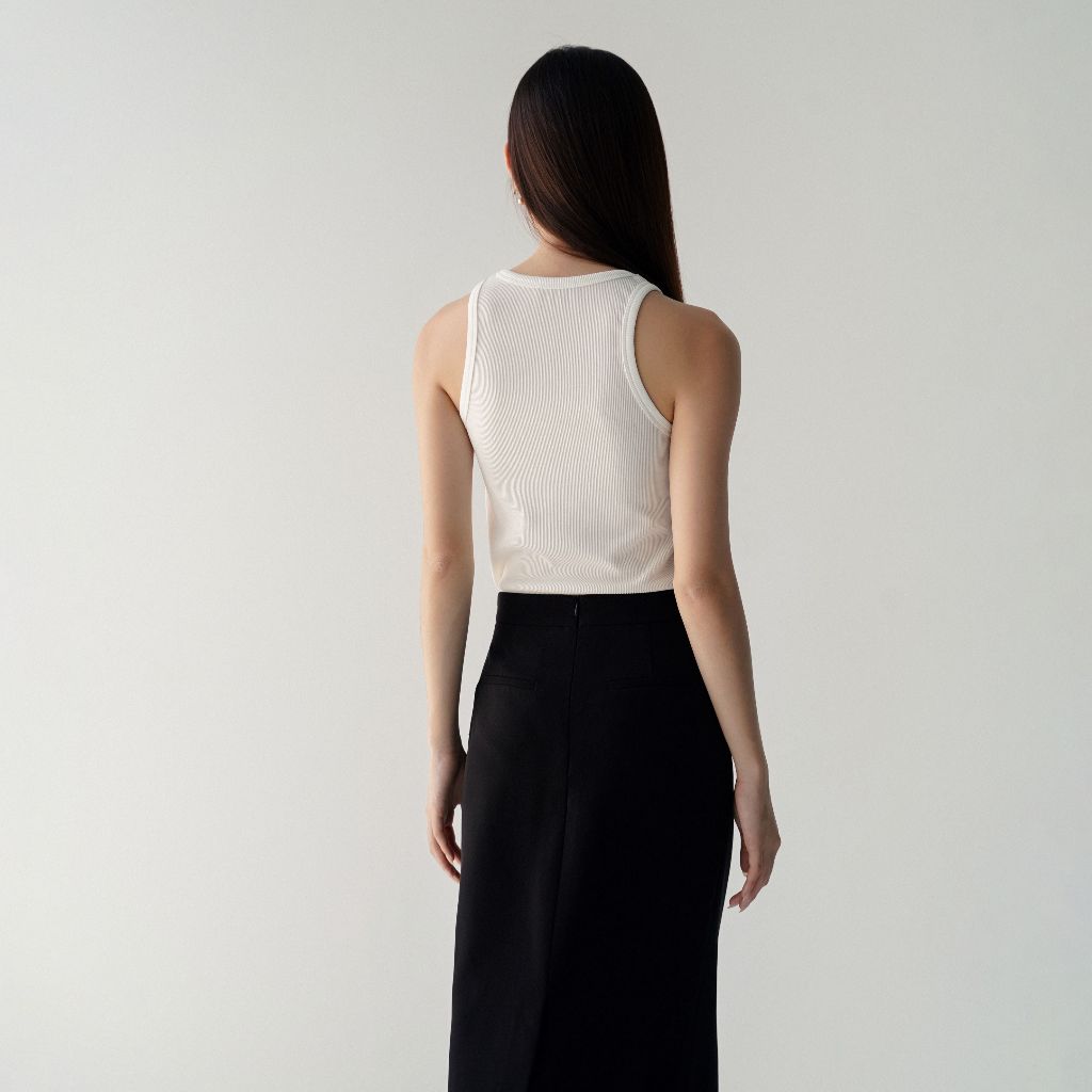 Áo thun tăm không tay cổ yếm cơ bản Mono Talk - MFOT26Y-T20004FT | BigBuy360 - bigbuy360.vn