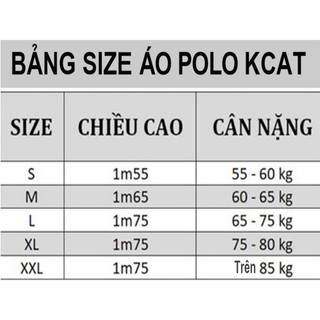 Áo Polo KCAT Vải Thun Cao Cấp Co Dãn 4 Chiều Thoáng Mát Thời Trang Năng Động Cá Tính Trẻ Trung