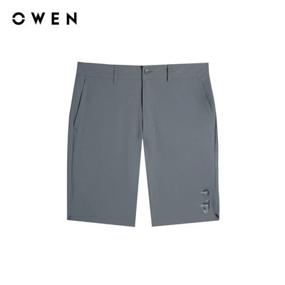 Owen - Quần short Sport Life SS252404 màu Xám chất liệu Polyspun spandex
