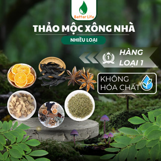 Thảo mộc xông nhà tẩy uế giúp thanh tẩy nhà cửa, thu hút tài lộc, xua đuổi tà ma, côn trùng; bồ kết.
