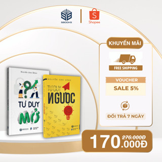 Sách - Combo 2 cuốn Tư Duy Ngược + Tư Duy Mở - Nguyễn Anh Dũng - SBOOKS