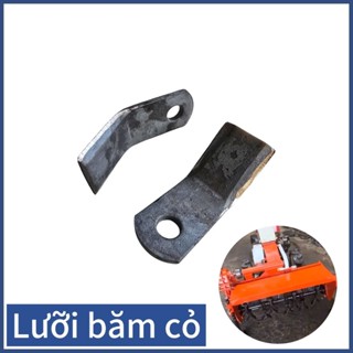 10 Lưỡi băm cỏ, chân lưõi băm cỏ Trung Tiến - Dùng cho máy băm cỏ, máy cắt cỏ trục băm,