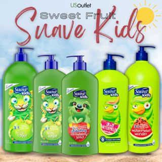   Hàng Mỹ Date 2027  Sữa tắm gội cho bé Suave Kids 3IN1 hương trái cây 
