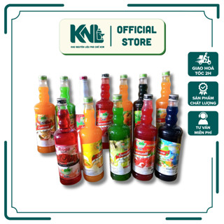 Siro Pha Chế Ding Fong Thái Lan Chai 730ml – Nhiều Hương Vị – Dùng Cho Trà Sữa, Soda, Đá Xay