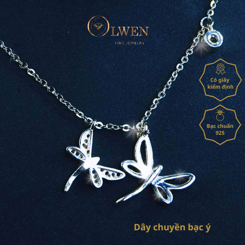 DÂY CHUYỀN  BẠC Ý - OLWEN FINE JEWELRY - CM45.1