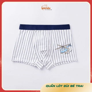 Combo 4 Chip đùi bé trai cute dễ thương sét 4 quần lót trẻ em nam từ 9 đến 43kg