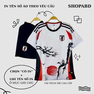 [JAN-T01] in tên số áo - Bộ quần áo đá bóng Nhật bản họa tiết chất mè cao cấp - đồ thể thao co giãn thoải mái