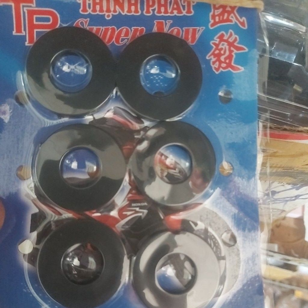 Vỉ cao su sọ khỉ dream wave ghi đông tay lái