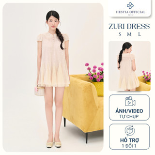 Đầm Tiểu Thư Dáng Suông Hestia Đầm Xoè Lưới Kim Sa Sang Chảnh Dự Tiệc Nữ - Zuri Dress
