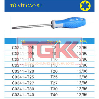 Tô vít (Tovit, tuốc nơ vít) hoa thị C0341 C-MART