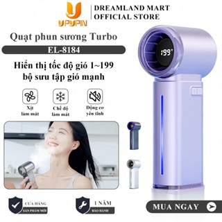 Quạt phun sương gió mạnh UPUPIN 199 cấp độ 5000mAh/13000RPM quạt turbo làm mát nhanh