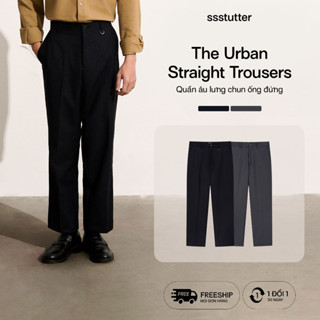 Quần âu nam SSSTUTTER ống đứng công sở đi học ít nhăn hack chân THE URBAN STRAIGHT TROUSERS
