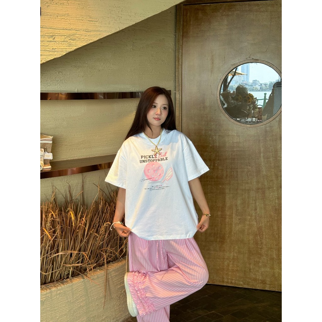 Áo Thun Boxy Fun And Fruits Cotton 250gsm Local Brand Nevasome Tay Lỡ Form Boxy Rộng Nam Nữ Menswear Womenswear | BigBuy360 - bigbuy360.vn