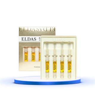   TEM PHỤ + XUẤT VAT - Combo 4 Ống  Tinh chất Tế Bào Gốc Eldas EG Tox Program Coréana Hàn Quốc 4 ống 