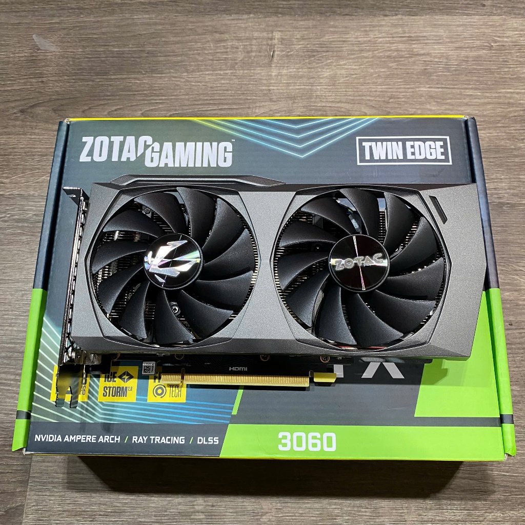 [SP FULL VAT] Card màn hình VGA Zotac Gaming RTX 3060 Twin Edge 12GB GDDR6, chính hãng dầu khí PSD