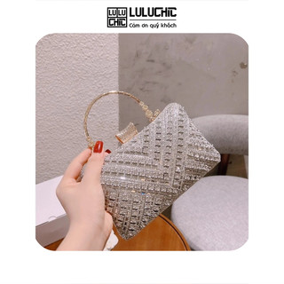  Túi Xách Nữ Đi Tiệc Đính Đá Sang Trọng Clutch Cầm Tay Túi Tặng Mẹ 