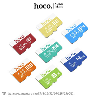 Thẻ Nhớ TF Hoco Tốc Độ Cao 128GB/16GB Cao Cấp Dùng Cho Điện Thoại, Camera, Máy Ảnh