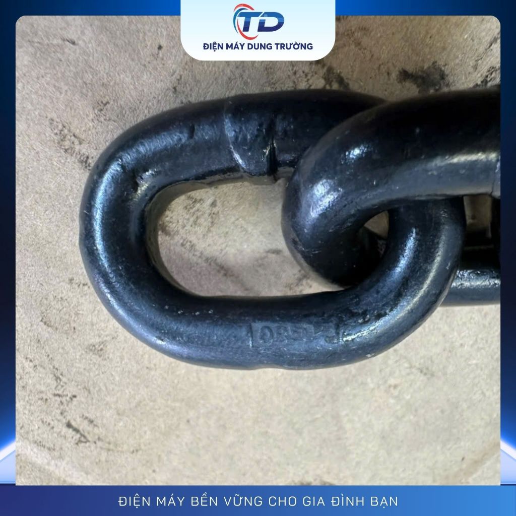 Dây Xích Đúc Chịu Tải Cao Phi 10, 8 Và 6mm - Dây Xích Chất Lượng Cao - Kim Khí Tiến Đạt