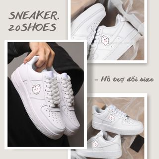 Giày Trắng Nam Nữ, Giày Sneaker Hàng Siêu Đẹp Full Box