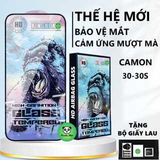 Kính cường lực Tecno Camon 30/ 30s full màn, chống va đập, chống bám vân tay,bảo vệ màn hình