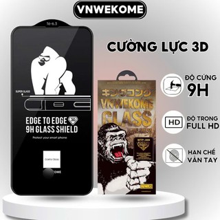  VNWEKOME MIẾNG DÁN Kính cường lực Iphone KK 3D 4D 6D 9D Full màn IPHONE 12 13 14 15 16 17 MINI PRO MAX PLUS 16E 2025 