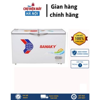 Tủ đông sanaky 300 lít vh-4099w1 1 ngăn đông, 1 ngăn mát