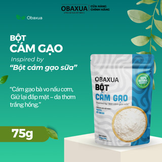 Bột Cám Gạo OBAXUA Nguyên Chất – Túi 75g/500g/combo3 túi 75g