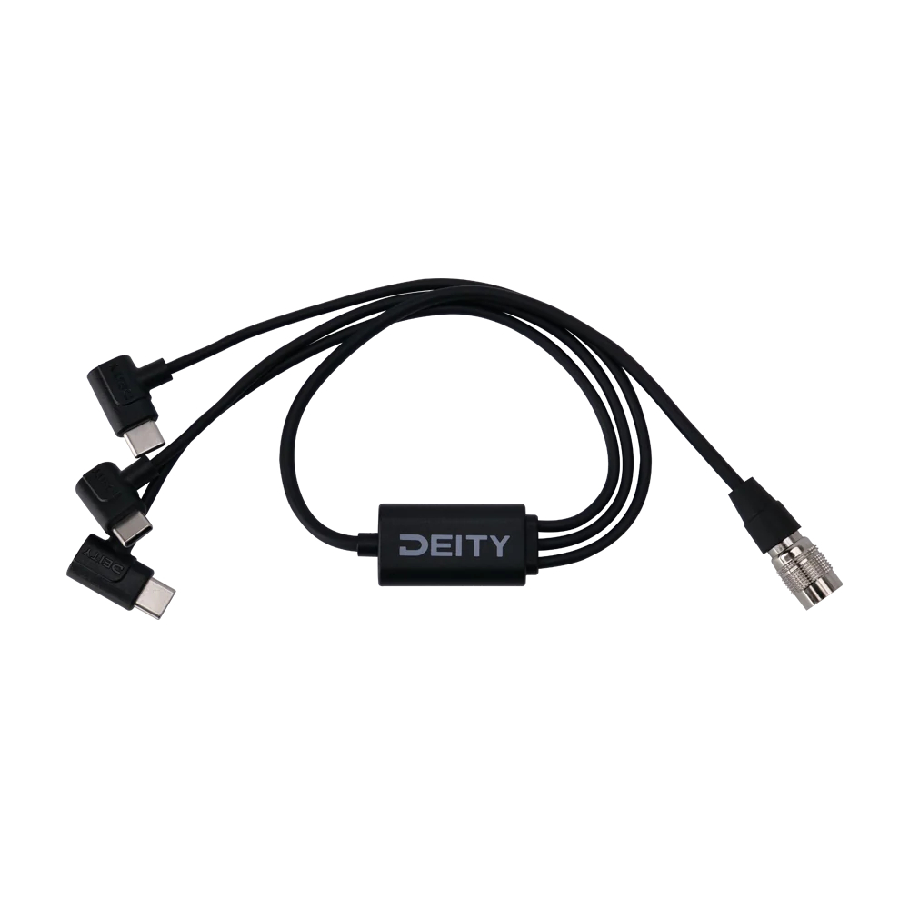 Deity SPD-HR3U - 4-Pin to Triple USB-C Cable
