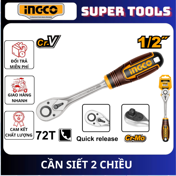 ĐỒ NGHỀ INGCO Cần siết 2 chiều HRTH0812 < HÀNG CHÍNH HÃNG >