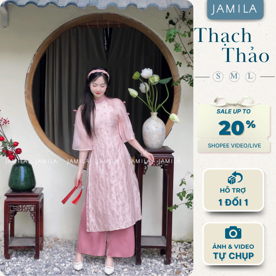 Set áo dài Thạch Thảo by Jamila