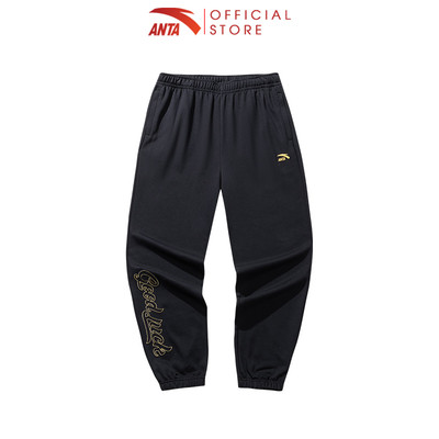 ANTA Nam Good Things Happen Quần thể thao len Knitted Track Pants 1525A8301S