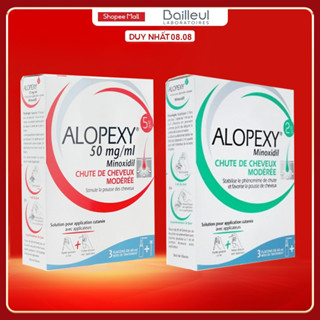 Serum Hỗ Trợ Mọc Tóc Alopexy Minoxidil 2% 5% chính hãng Pháp - Alopexyl 2% 5% Ngăn Rụng , Hói Và Mọc Tóc, Mày