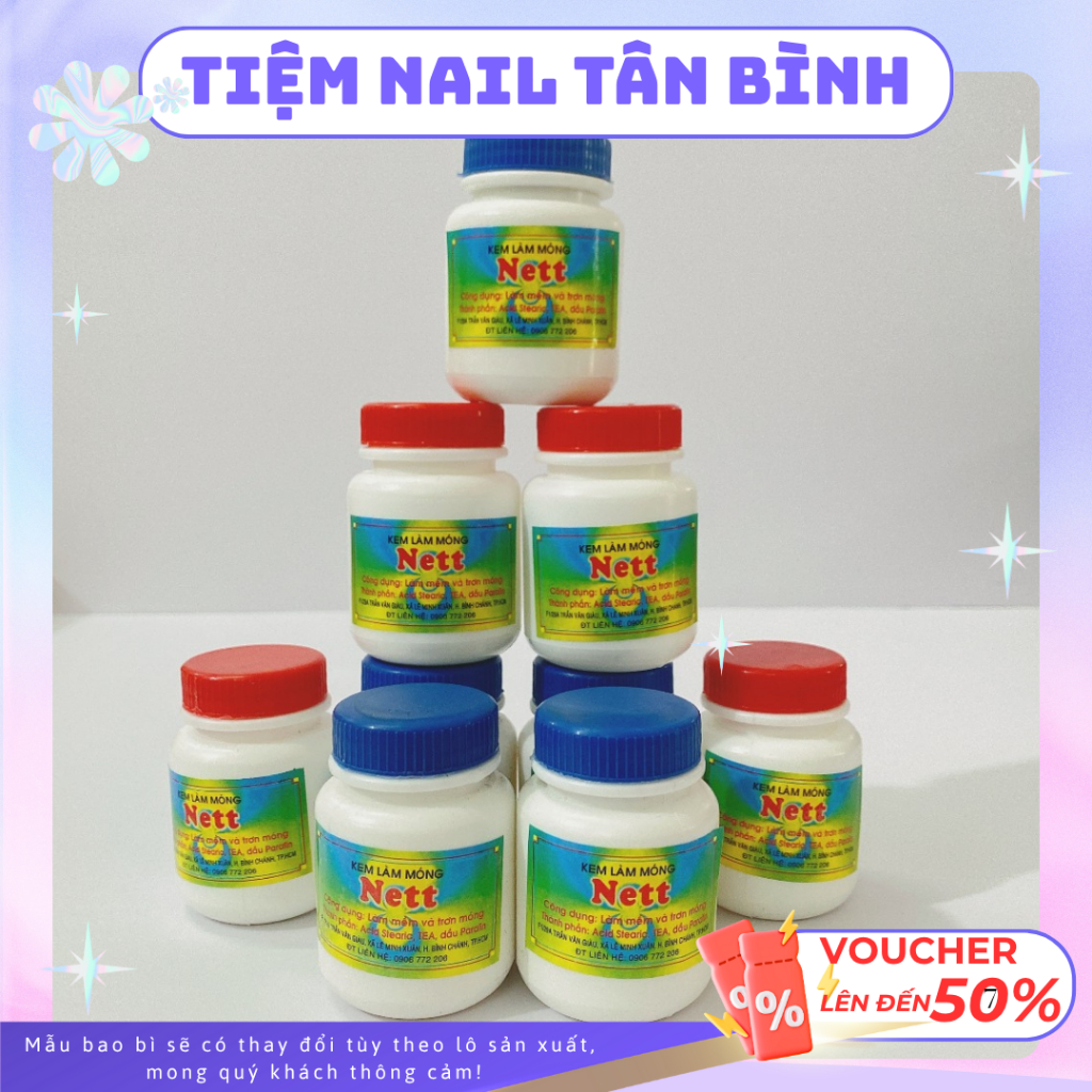 Kem Làm Mềm Da NETT Để Nhặt Da -  NAIL Tân Bình