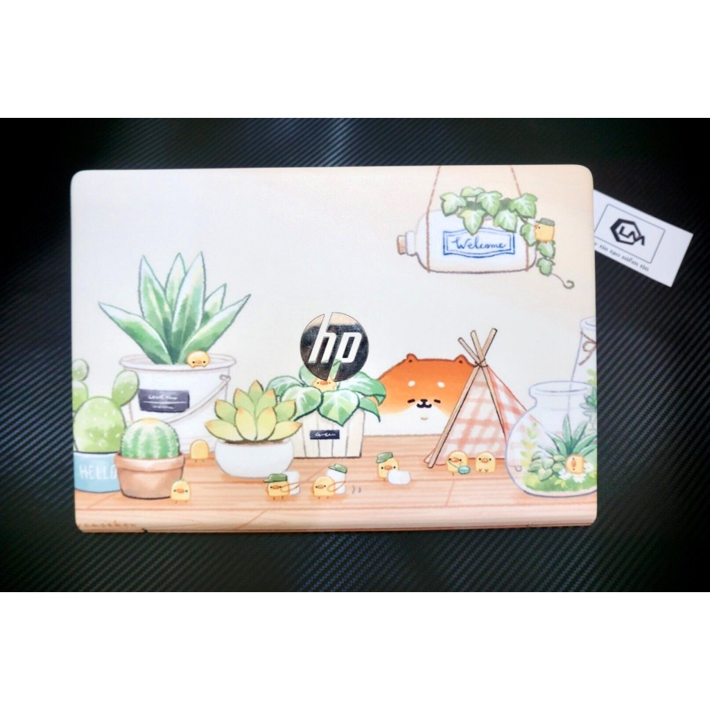 Tấm Decal Dán SKin Cho Laptop HP Pavilion 14-bf014TU, Skin In Theo Yêu Cầu IB Shop