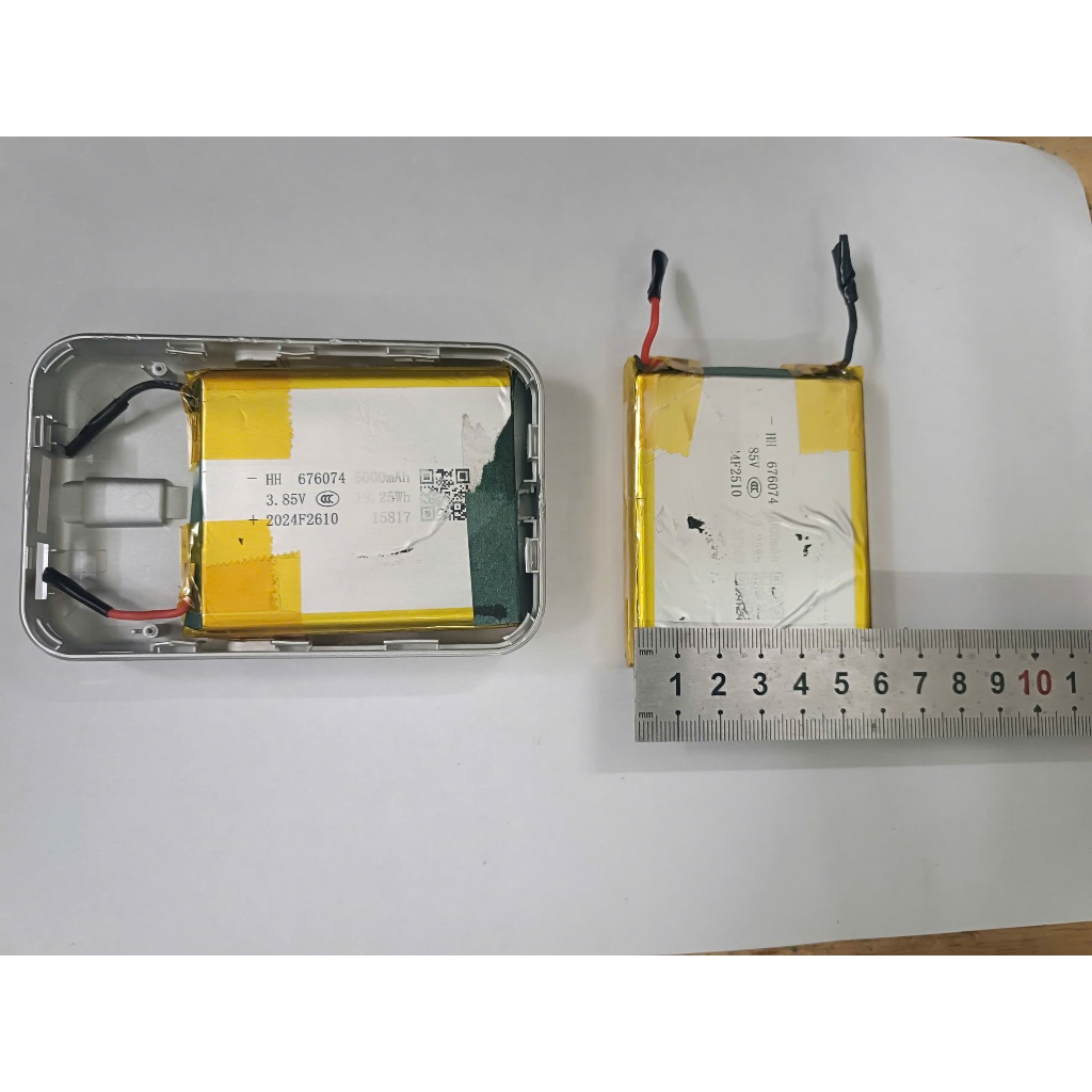 Lõi pin Xmobile M12-3 5000mah x 2 = 10000mah