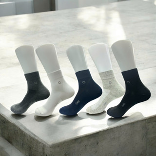 Tất cổ trung nam OWEN 100% cotton khử mùi