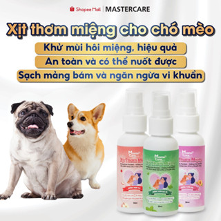 Xịt Thơm Miệng Khử Mùi Hôi Giúp Răng Miệng Chó Mèo Luôn Thơm Mát Thoải Mái MASTERCARE For Pet 50 ML