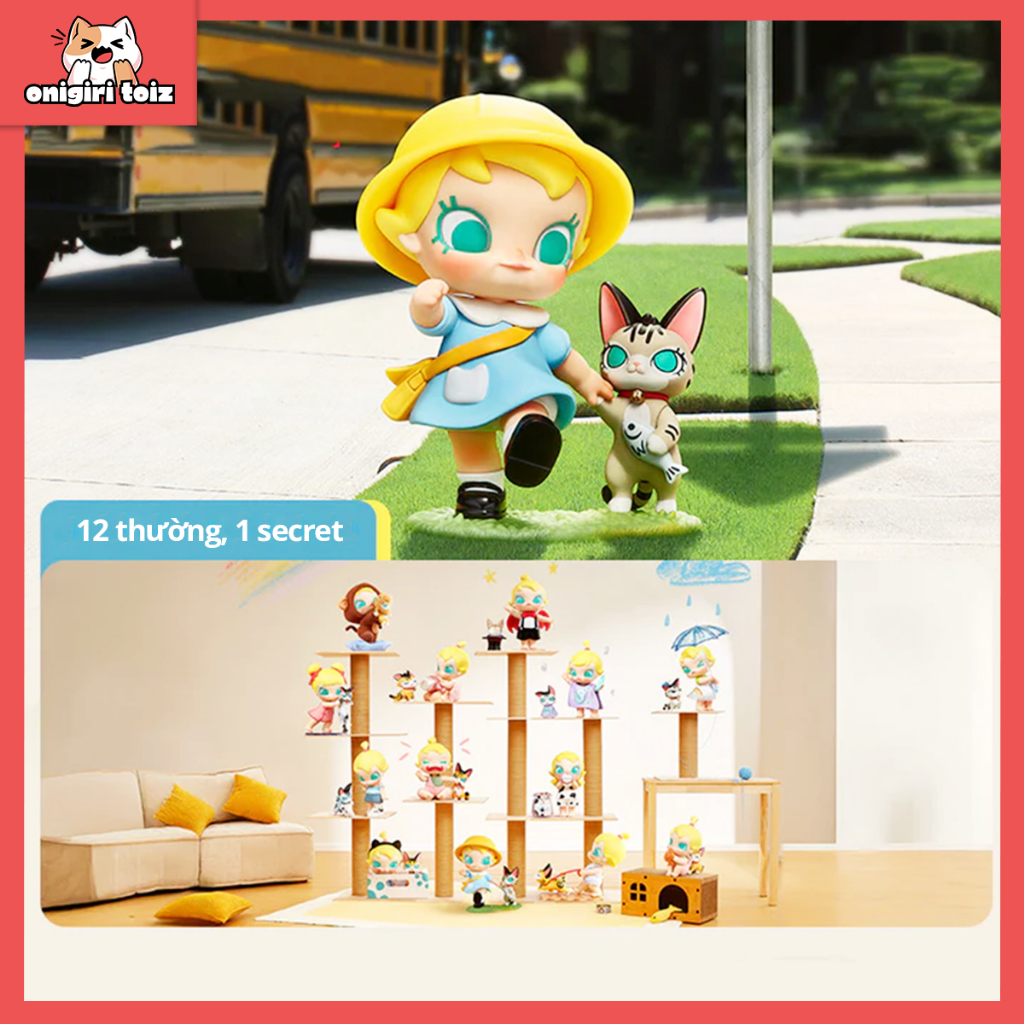 [Hỏa Tốc] Mô Hình Pop Mart Baby Molly & Baby Tabby Series Figures Blind Box (Chính Hãng) - Sưu Tầm